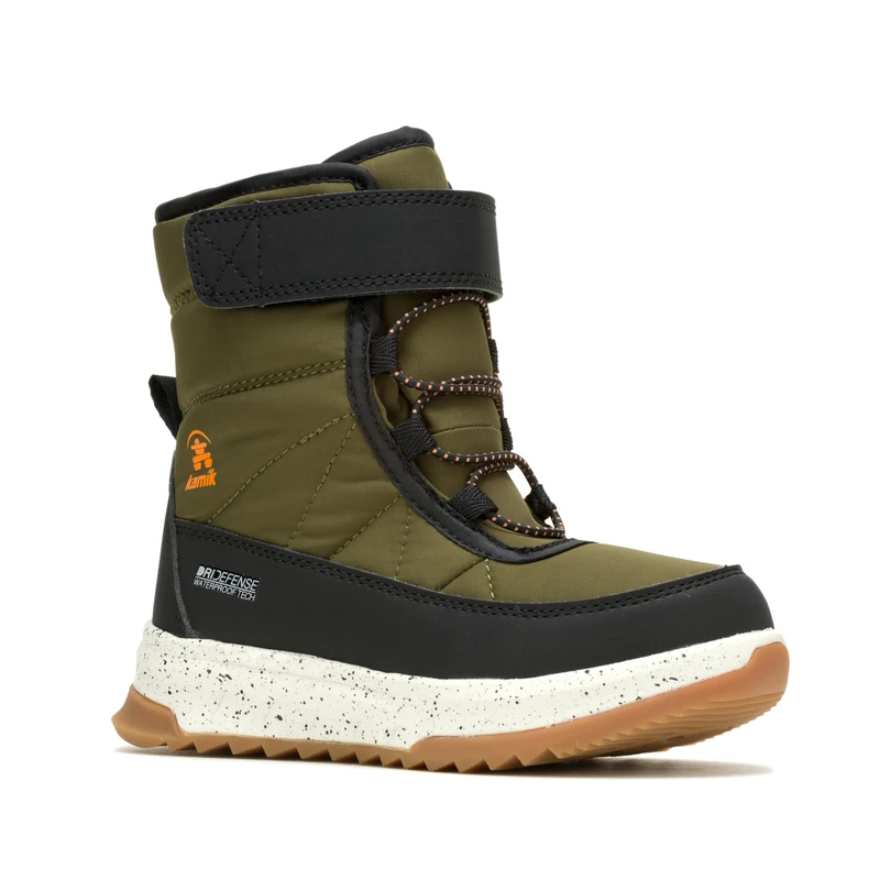 Kamik Boys Stormy Snow Boots, dark olive, 1.5 UK