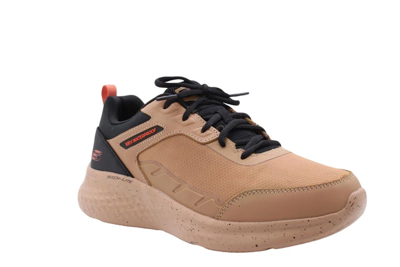 Skechers Men's Skech-lite Pro Trainers, Tan, 9.5 UK