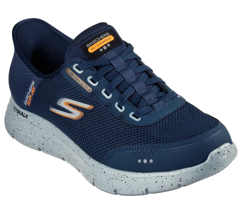 Skechers Men's Go Walk Flex Sneaker, Navy, 9 UK