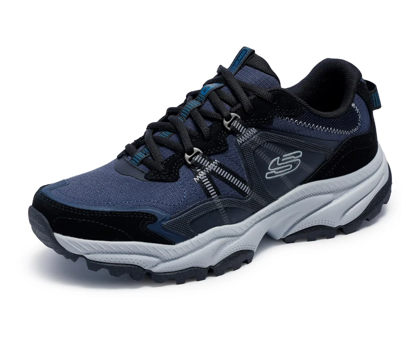 Skechers Men's Vigor at Richwood Hiking Shoe, Navy, 10 UK