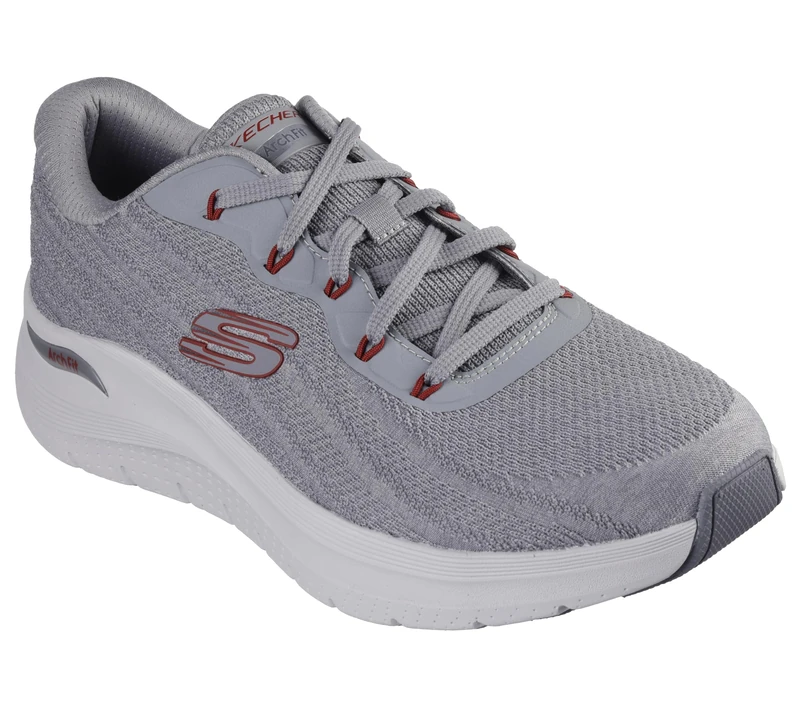 Skechers Men's Arch FIT 2.0 Road Wave, Gray