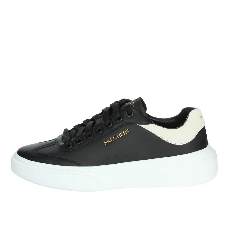 Skechers Men's Cordova Classic Lighto Sneaker, Black Duraleather/Suede/White Tr, 8 UK