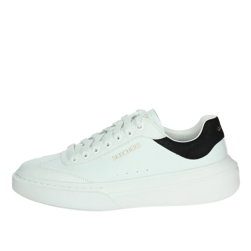 Skechers Men's Cordova Classic Lighto Sneaker, White Duraleather/Suede/Black Trim, 9 UK - Image 1