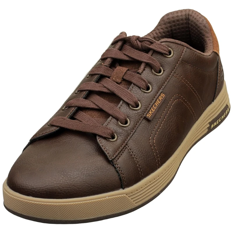 Skechers Men's Cavell Hensley Trainer, Brown, 12 UK