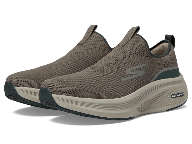 Skechers Men's GO Run Elevate 2.0 Sneaker, Brown, 8 UK