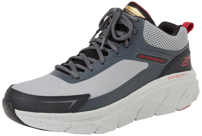 Skechers Men's D'LUX Walker 2.0, Gray