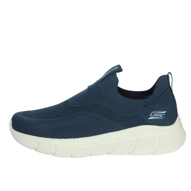 Skechers Men's Bobs B Flex Frigid Edge Slip-On Sneakers, Navy Knit, 8 UK