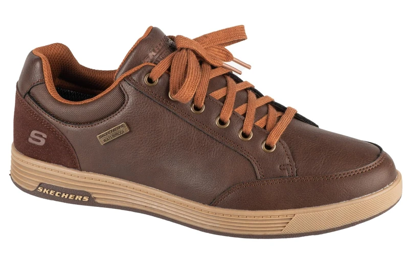Skechers Men's Cavell Sparkman Sneaker, Chocolate Synthetic, 10.5 UK - Image 1