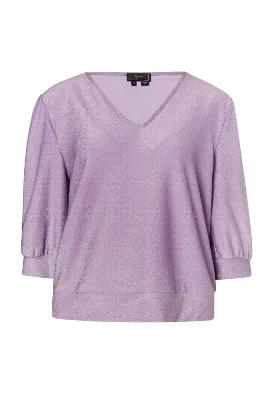 nelice Women's Glitter Shirt, Lilac, M
