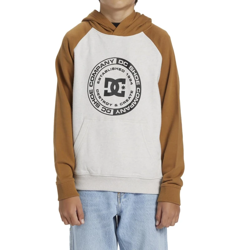 Dcshoes Fleece DC Corpo Raglan PH BOY Youth White 14/L