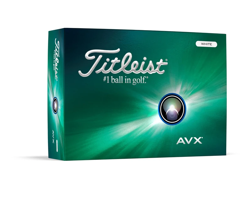 Titleist AVX Golf Ball, Pack Of 12, White, PRIOR GENERATION
