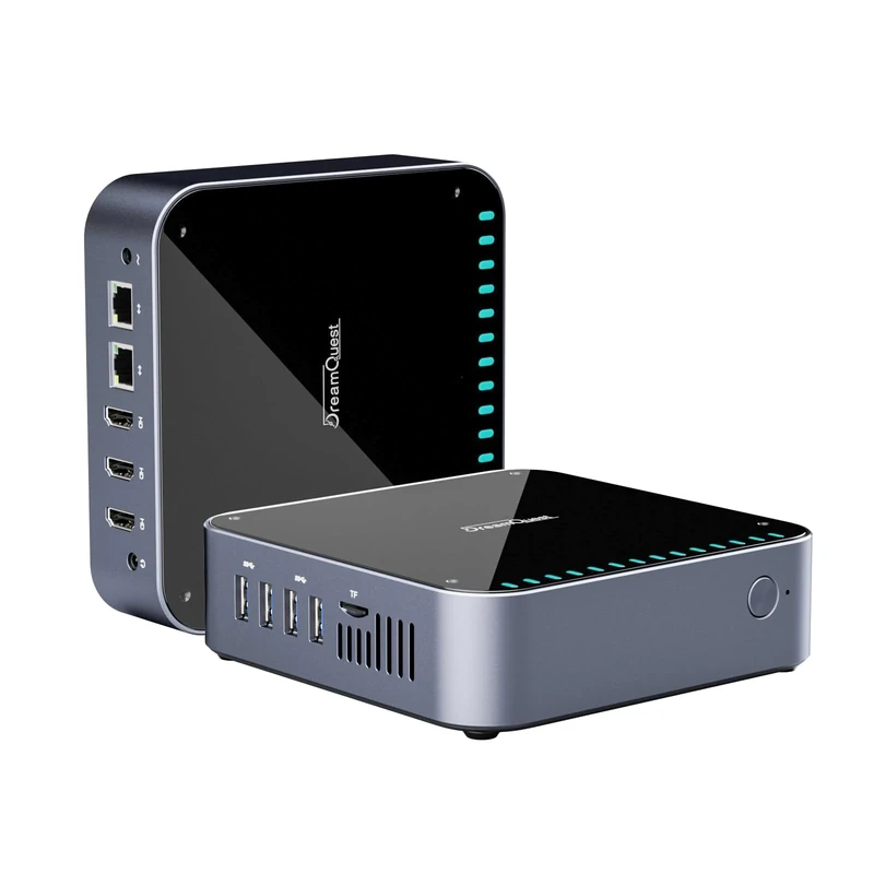 DreamQuest Mini Desktop PC Windows 11 Pro,Micro Desktop Computer 12th Gen Intel N95 (up to 3.4GHz) 16GB DDR4 512GB M.2 SSD with 3x HDMI,4x USB3.2/2.4G+5 G Dual-band Wi-Fi,Bluetooth 4.2 /Gigabit