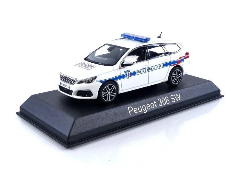 NOREV Collectible Miniature Car, Metal, White, 1/43e