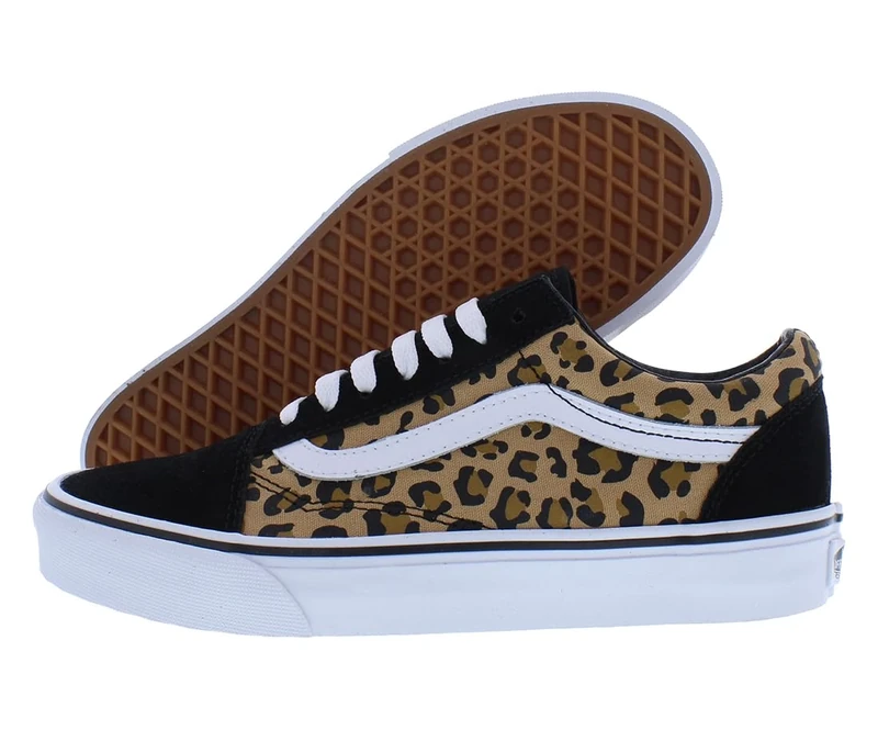 Vans Model Old SKOOL ANMLBLK, Animal Print, 4 UK