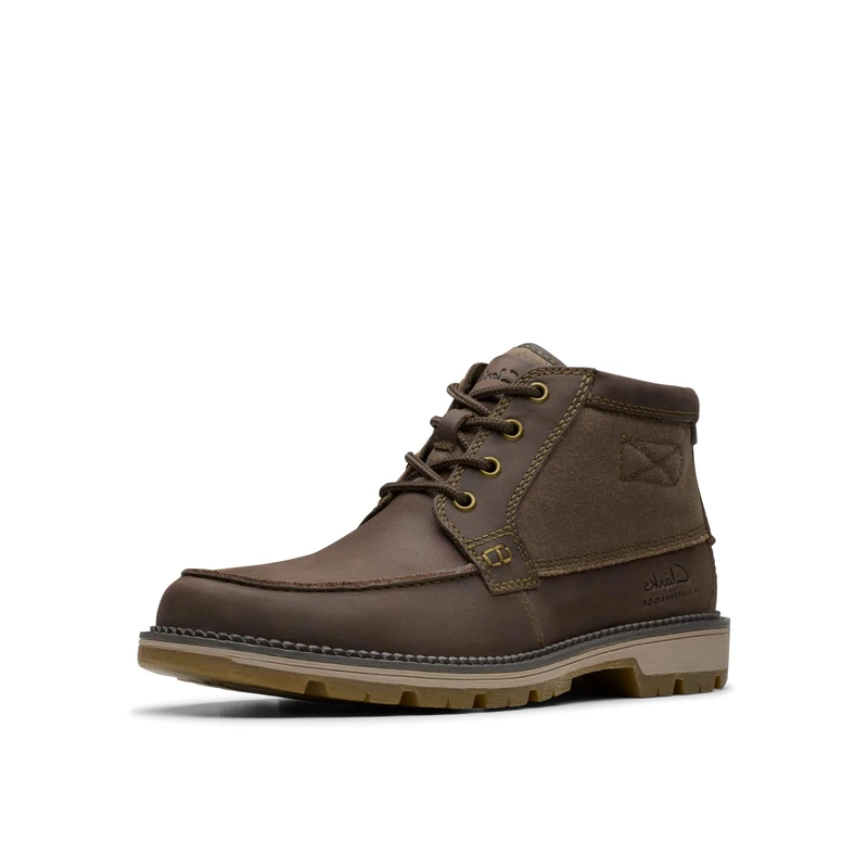 Clarks - Mens Maplewalk Moc Boot, Color Brown, Size: 12 UK