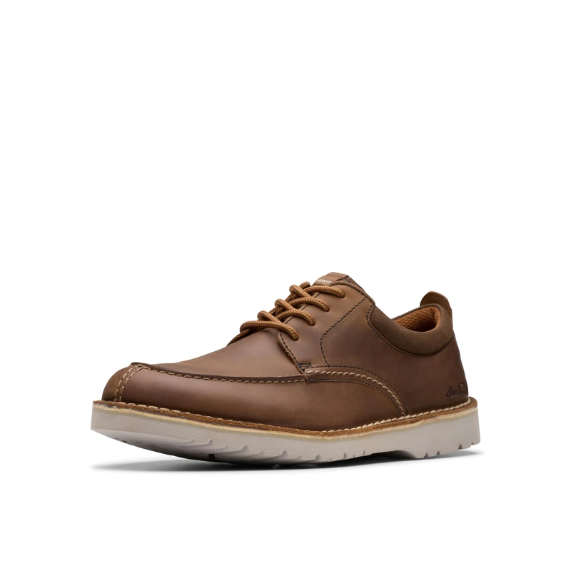 Clarks Men's Eastridge Moc Oxford, Beeswax Leather, 13