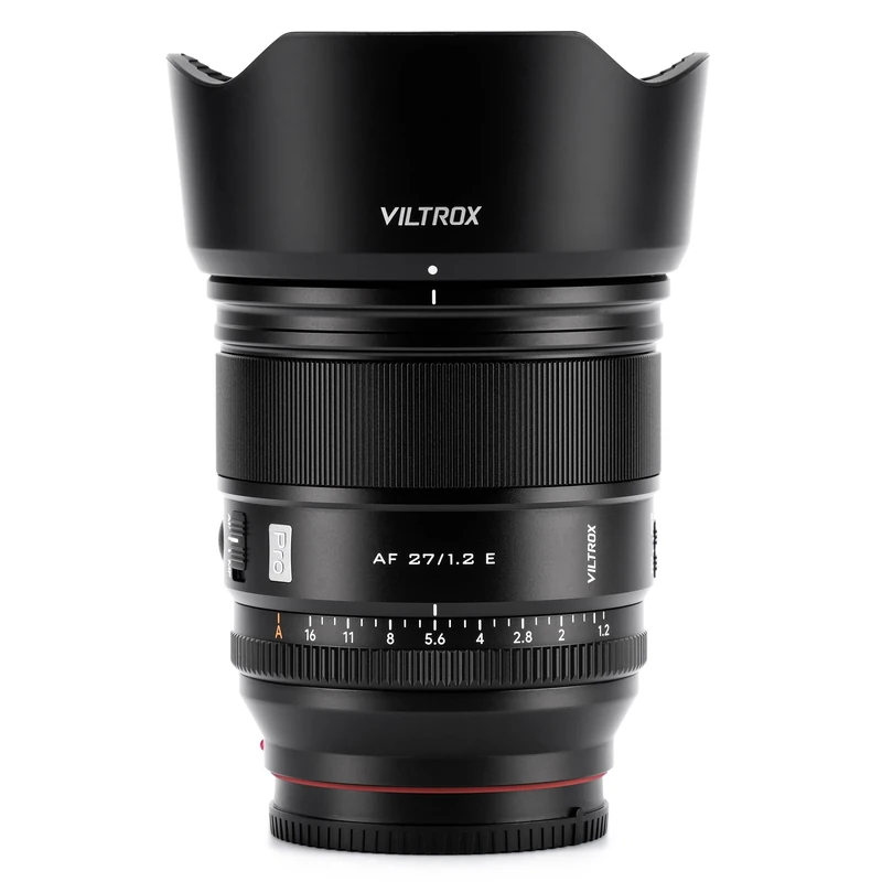 VILTROX 27mm F1.2 E Lens, 27mm 1.2 APS-C Lens for Sony E-Mount, e-mount Lenses for Sony a7iii a7iv a7c a9iii a1 ii a7rv ze-e10 ii a7cr a7cii a6600 zv-e10 fx3 fx30 a6700