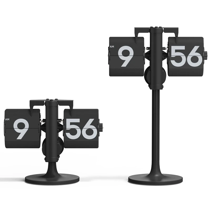 mooas Standing Flip Clock (Black)