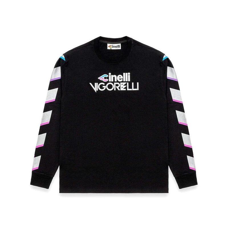 Cinelli VIGORELLI Longsleeve Black, Black, S