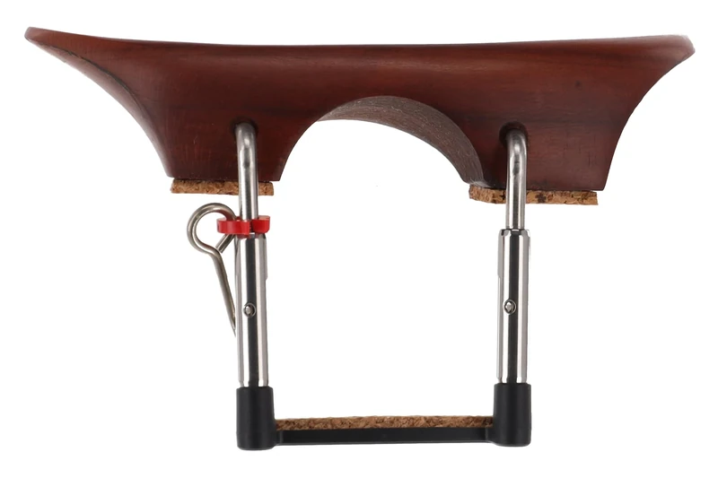 GEWA chinrest 4/4 violin Flesch large plate plum, Made in Germany