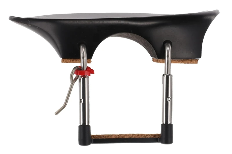 GEWA chinrest 4/4 violin Flesch large plate ebony, Made in Germany