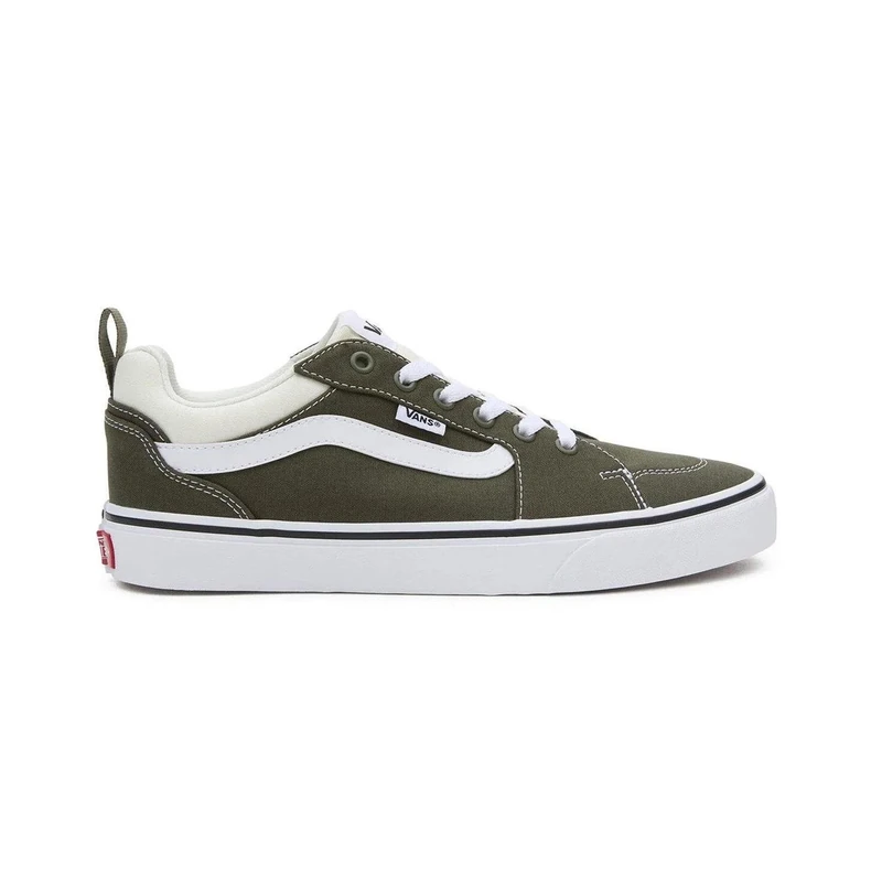 Vans Men's Filmore Sneaker, Canvas Block Olive/White, 12 UK - Image 1