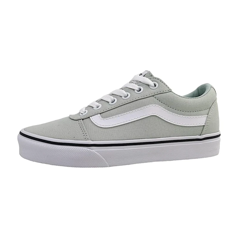 Vans Women's Ward Sneaker, Canvas Pale Aqua, 4 UK