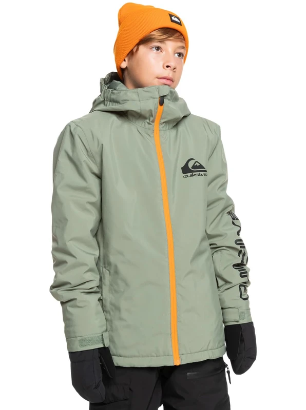 Quiksilver Snow Jacket Morton Youth JK Youth Green 10