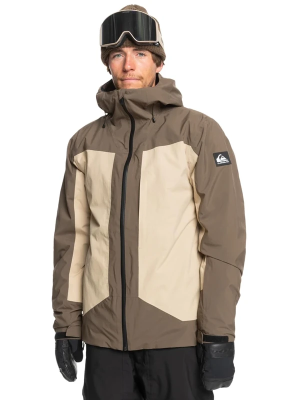 Quiksilver Snow Jacket MULDROW JK Men Brown S