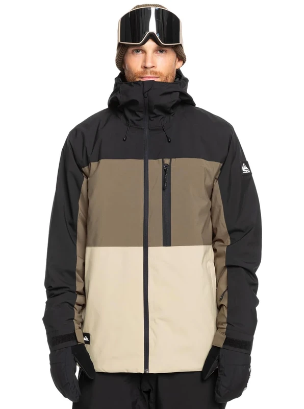 Quiksilver Snow Jacket Sycamore JK Men Brown XL