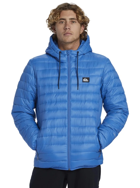 Quiksilver Jacket Scaly Hood Men Blue S