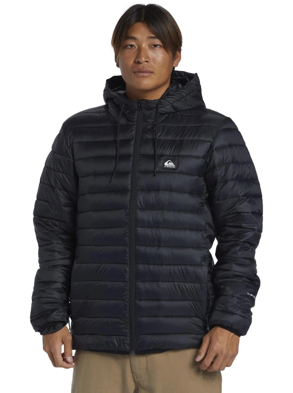 Quiksilver Jacket Scaly Hood Men Black L