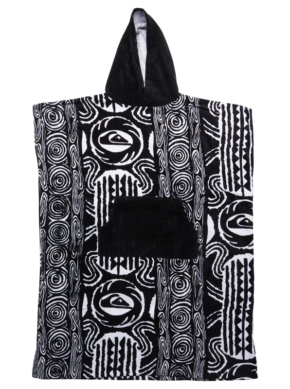 Quiksilver - Hoody Towel Beach Supplies Poncho for Mens - Bright White - One size