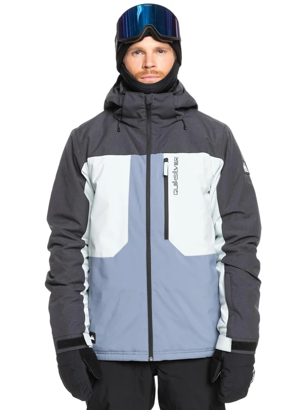 Quiksilver Snow Jacket Dawson JK Men Grey XS