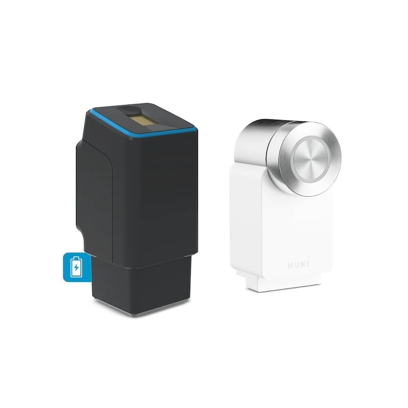 EKEY UNO 200322 Fingerprint Scanner Battery Operated Upgrade kit for All Standard Doors, Black