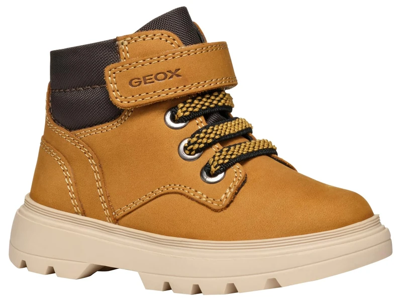 Geox Baby Boys Kiddartah Boy Ankle Boot, Dk Yellow, 5 UK Child