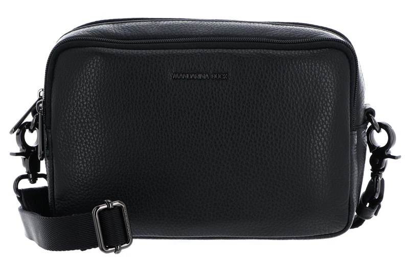 Mandarina Duck, Mellow Leather Camera Case for Women, Black, Taglia Unica
