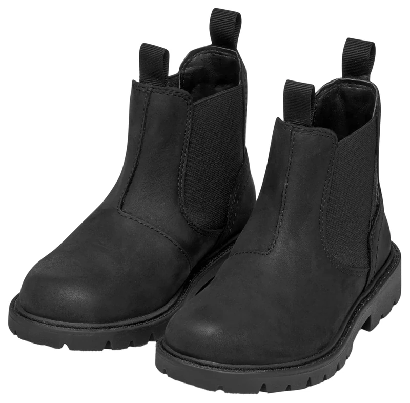 Geox J SHAYLAX BOY A Chelsea Boot, Black, 4 UK