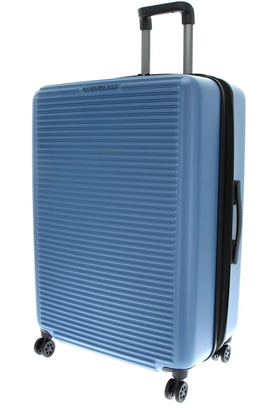 Mandarina Duck Tank Case Trolley Large EXP, China Blue, Standard Size, Linea iconica di in policarbonato