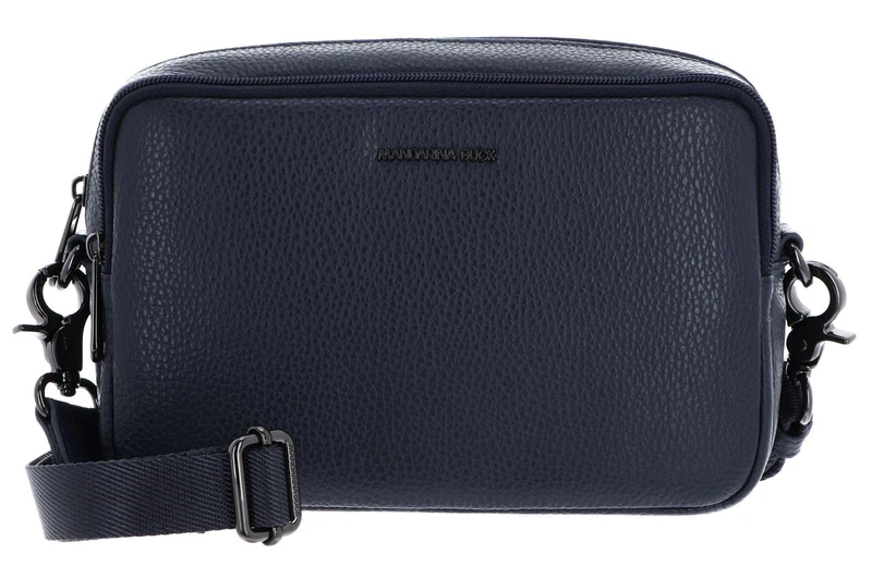 Mandarina Duck, Mellow Leather Camera Case for Women, Dress Blue, Taglia Unica