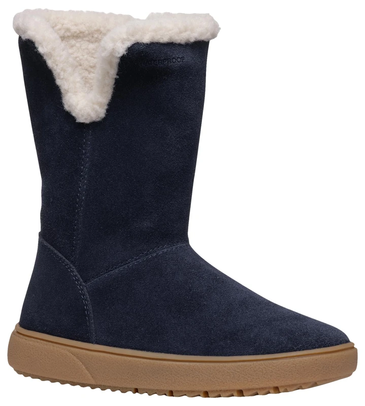Geox J THELEVEN Girl WPF Ankle Boot, DK Navy, 5 UK Child