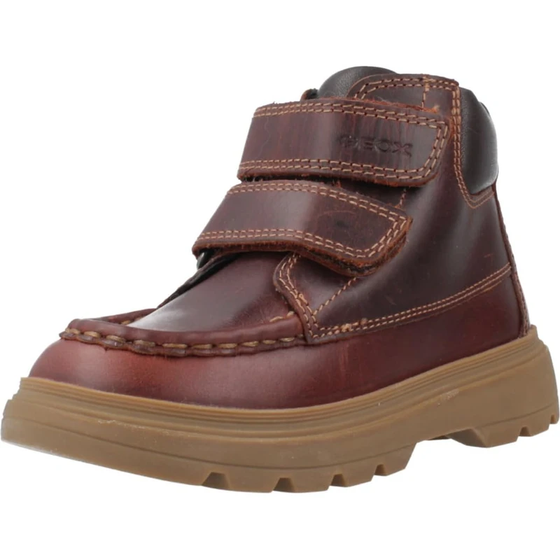 Geox B KIDDARTAH BOY C, Ankle Boot, COFFEE,