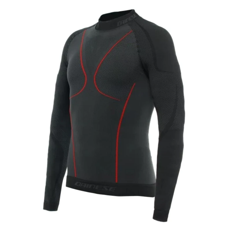 DAINESE,THERMO LS MEN'S TECHNICAL SKI JERSEY,BLACK/RED,XS/S