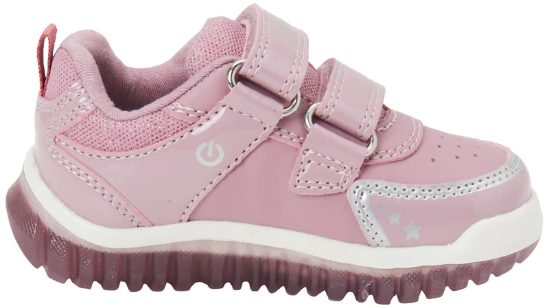 Geox Boy's B LIGHTYLOO Girl A Sneaker, Rose/Fuchsia, 6 UK Child