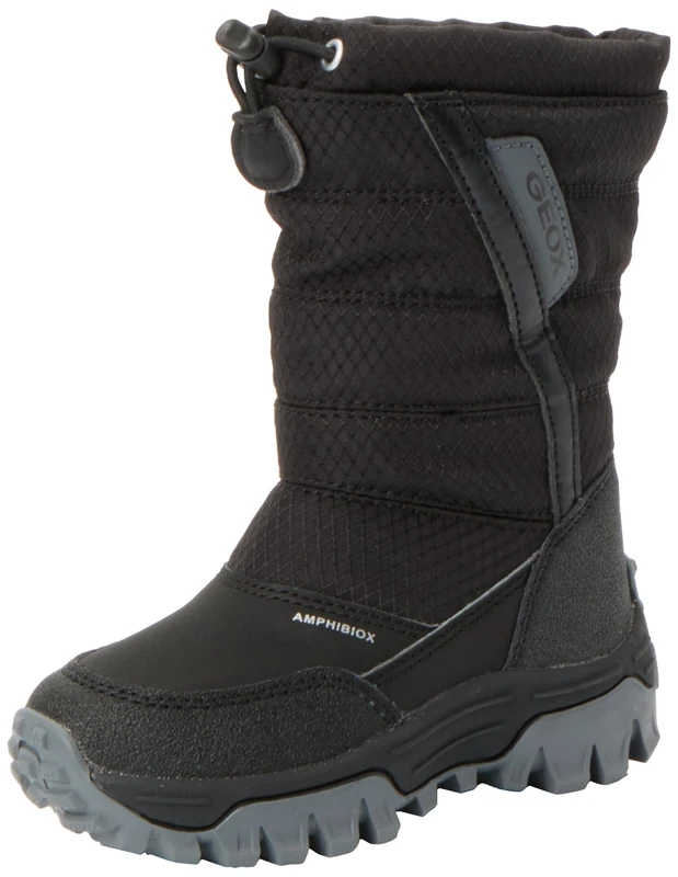 Geox J HIMALAYA BOY B ABX, Ankle Boot, Black,