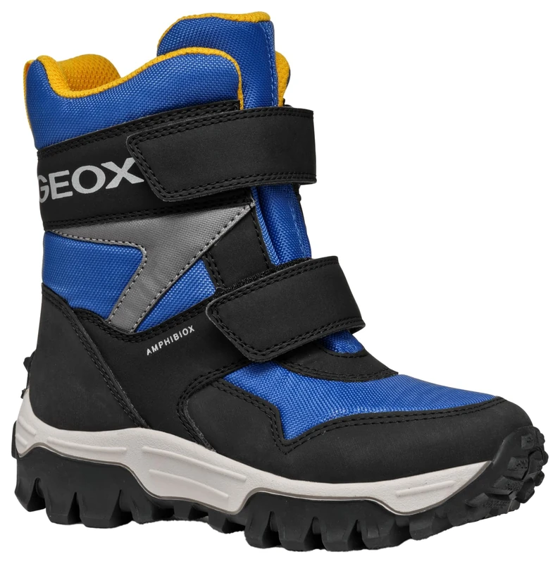 Geox J Himalaya BOY B ABX Snow Boot, Royal/Black, 6 UK Child
