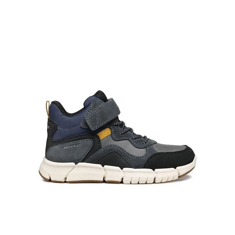 Geox J FLEXYPER BOY B ABX, Ankle Boot, DK GREY/NAVY,
