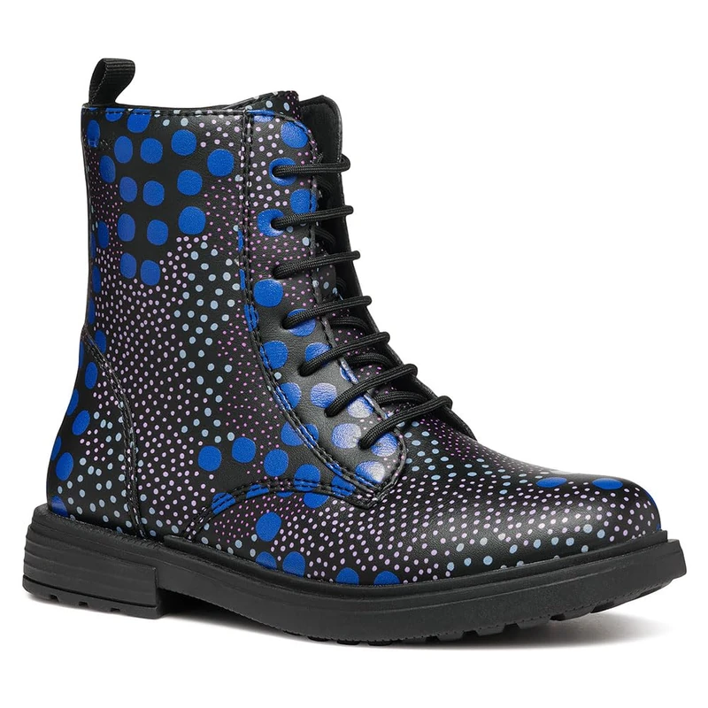 Geox J ECLAIR GIRL D, Ankle Boot, BLACK/ROYAL,