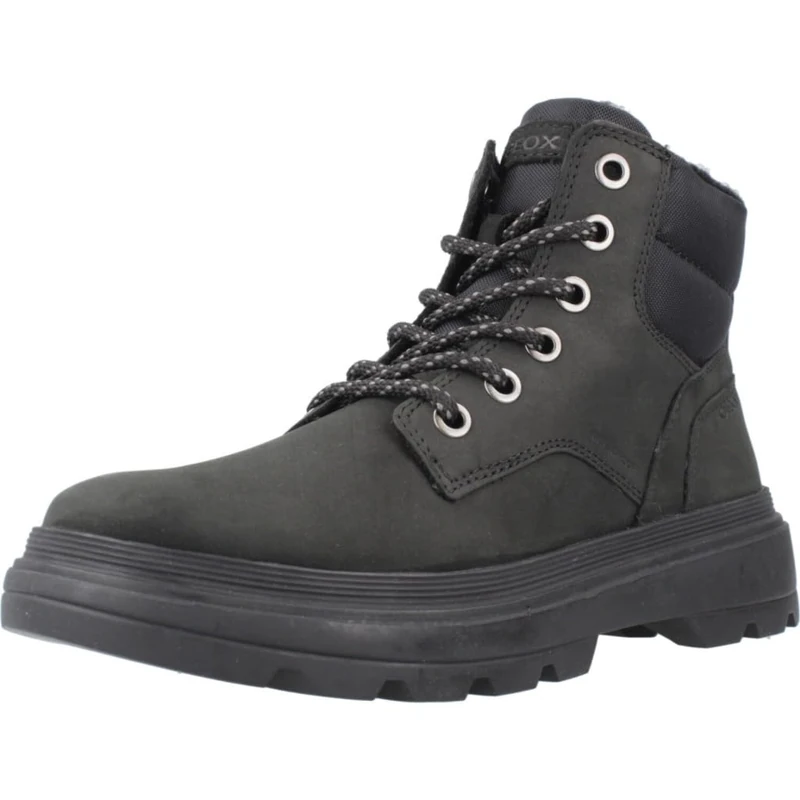 Geox J KIDDARTAH BOY WPF Ankle Boot, Black, 11 UK Child - Image 1