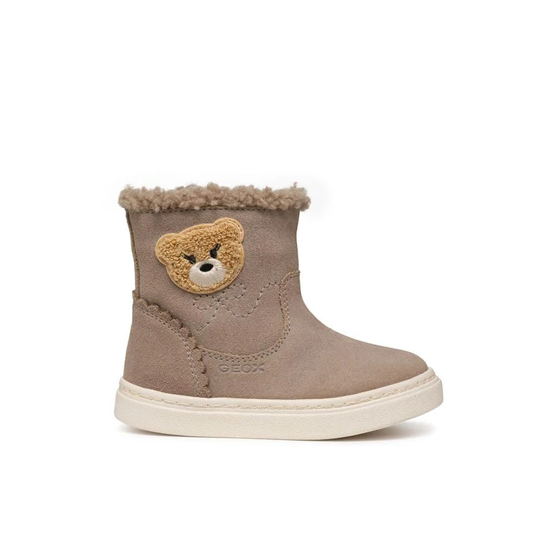 Geox B NASHIK GIRL A, Ankle Boot, DK BEIGE,